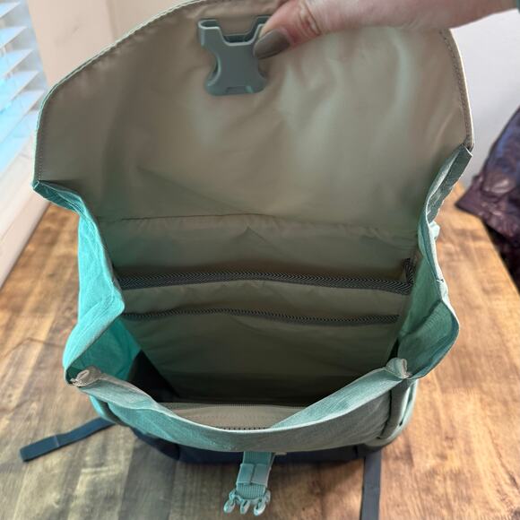 Thule Lithos Unisex Laptop Backpack 16L Alaska Light Blue/Dark Slate Gray - Picture 7 of 7